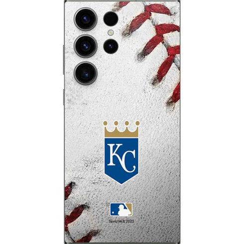 MLB Kansas City Royals Game Ball Galaxy S25 Ultra Skin